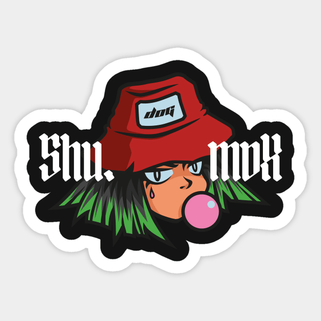 Rude Gal Sticker by shumox